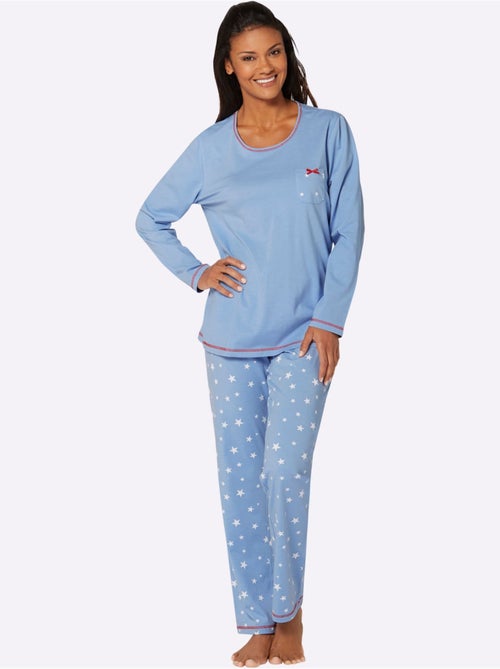 Lot de 2  - Pyjamas Jersey Fin - Taille Standard - Witt - Kiabi