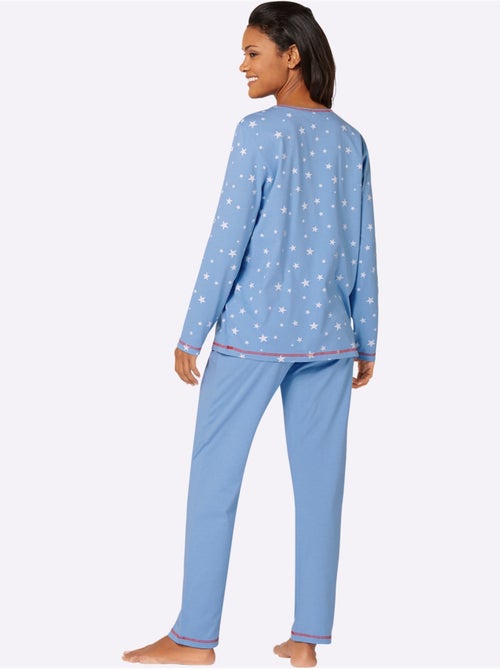 Lot de 2  - Pyjamas Jersey Fin - Taille Standard - Witt - Kiabi