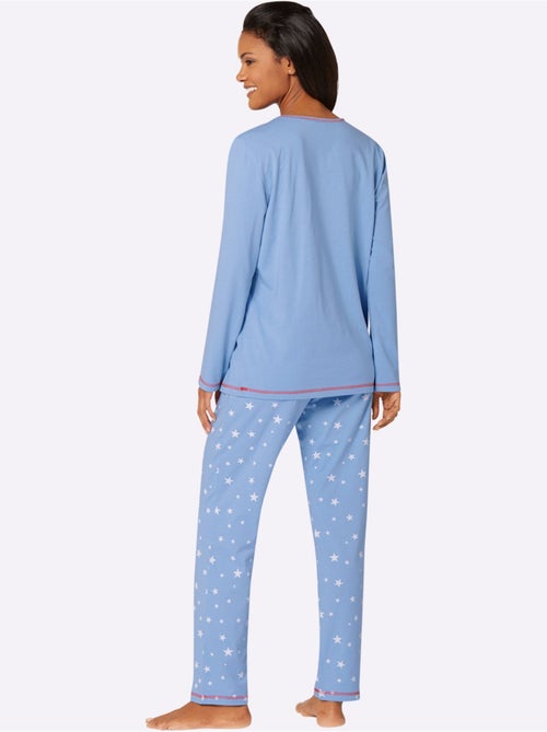 Lot de 2  - Pyjamas Jersey Fin - Taille Standard - Witt - Kiabi