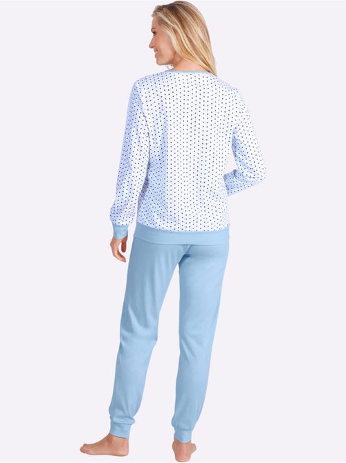 Lot de 2 - Pyjamas Jersey Fin - Taille Standard - Witt - Kiabi Lot de 2 - Pyjamas Jersey Fin - Taille Standard - Witt - Kiabi