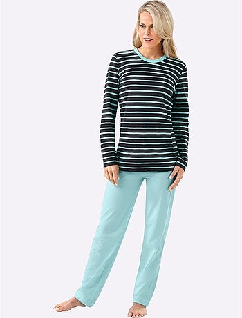 Lot de 2 - pyjamas jersey fin - taille standard - witt