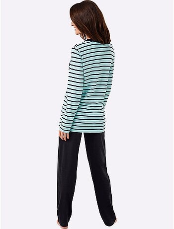 Lot de 2 - pyjamas jersey fin - taille standard - witt