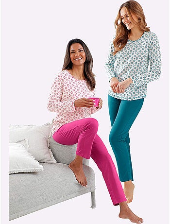Lot de 2 - Pyjamas Jersey Fin - Taille Standard - Witt