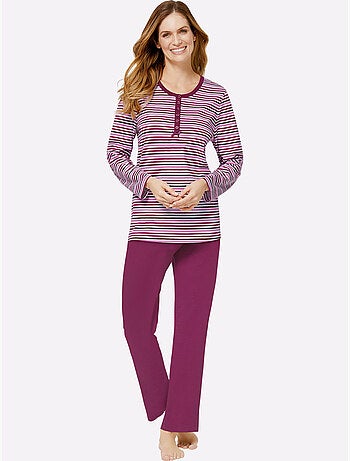Lot de 2 - pyjamas jersey fin - taille standard - witt