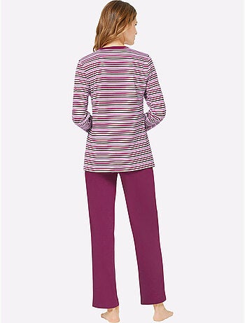 Lot de 2 - pyjamas jersey fin - taille standard - witt