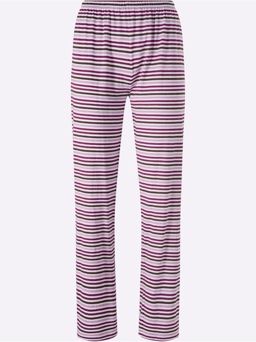 Lot de 2 - pyjamas jersey fin - taille standard - witt - Kiabi Lot de 2 - pyjamas jersey fin - taille standard - witt - Kiabi