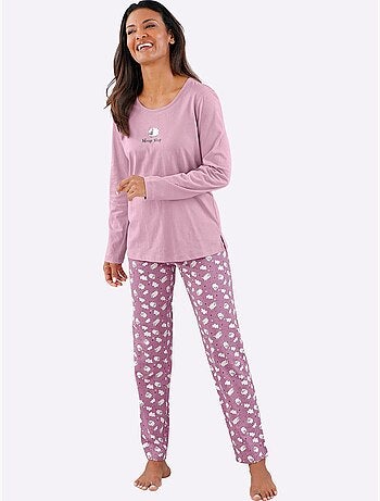 Lot de 2 - Pyjamas Jersey Fin - Taille Standard - Witt