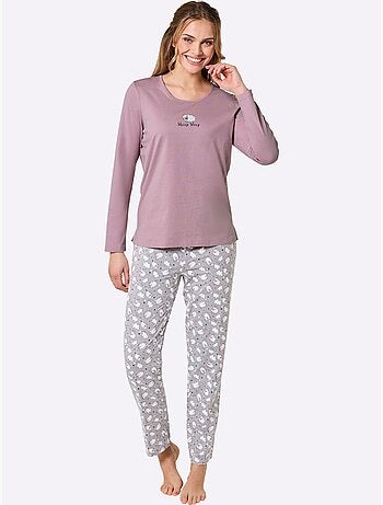 Lot de 2 - Pyjamas Jersey Fin - Taille Standard - Witt