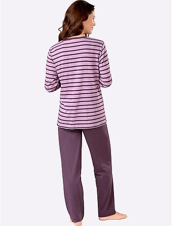 Lot de 2 - pyjamas jersey fin - taille standard - witt