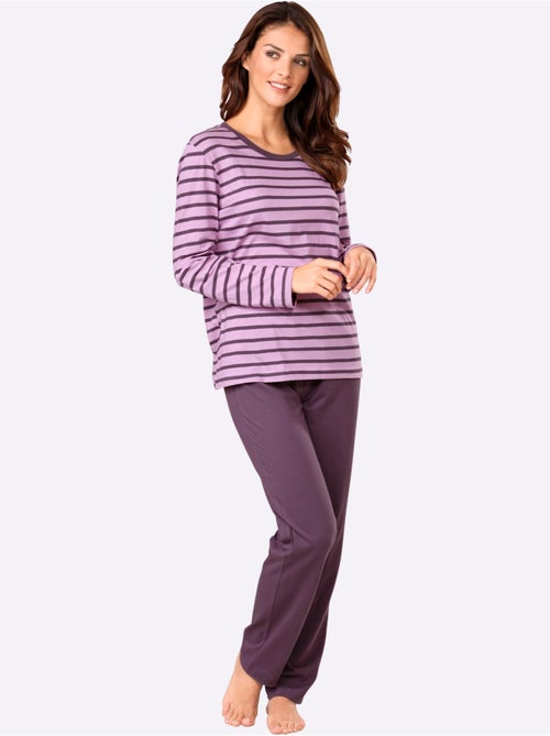 Lot de 2 - pyjamas jersey fin - taille standard - witt - Kiabi Lot de 2 - pyjamas jersey fin - taille standard - witt - Kiabi