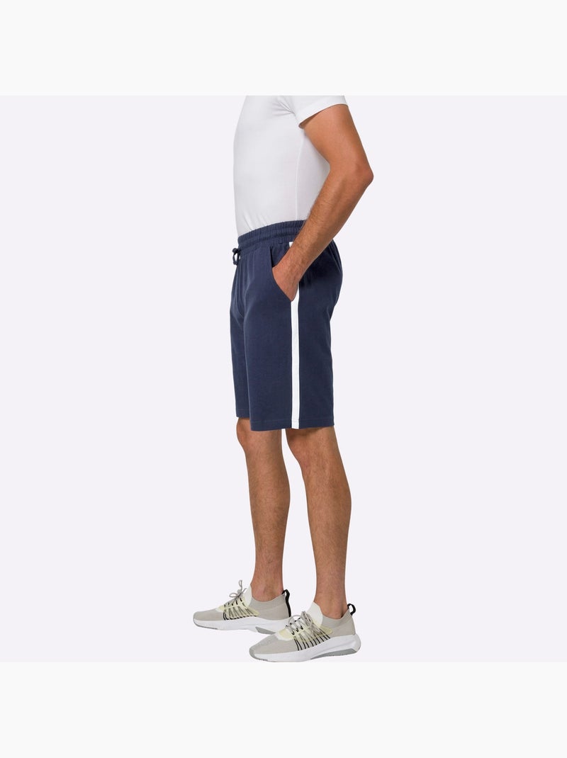 Lot de 2  - Short De Loisirs  - Taille Standard - Moda Vilona Bleu Bleu marine - Kiabi