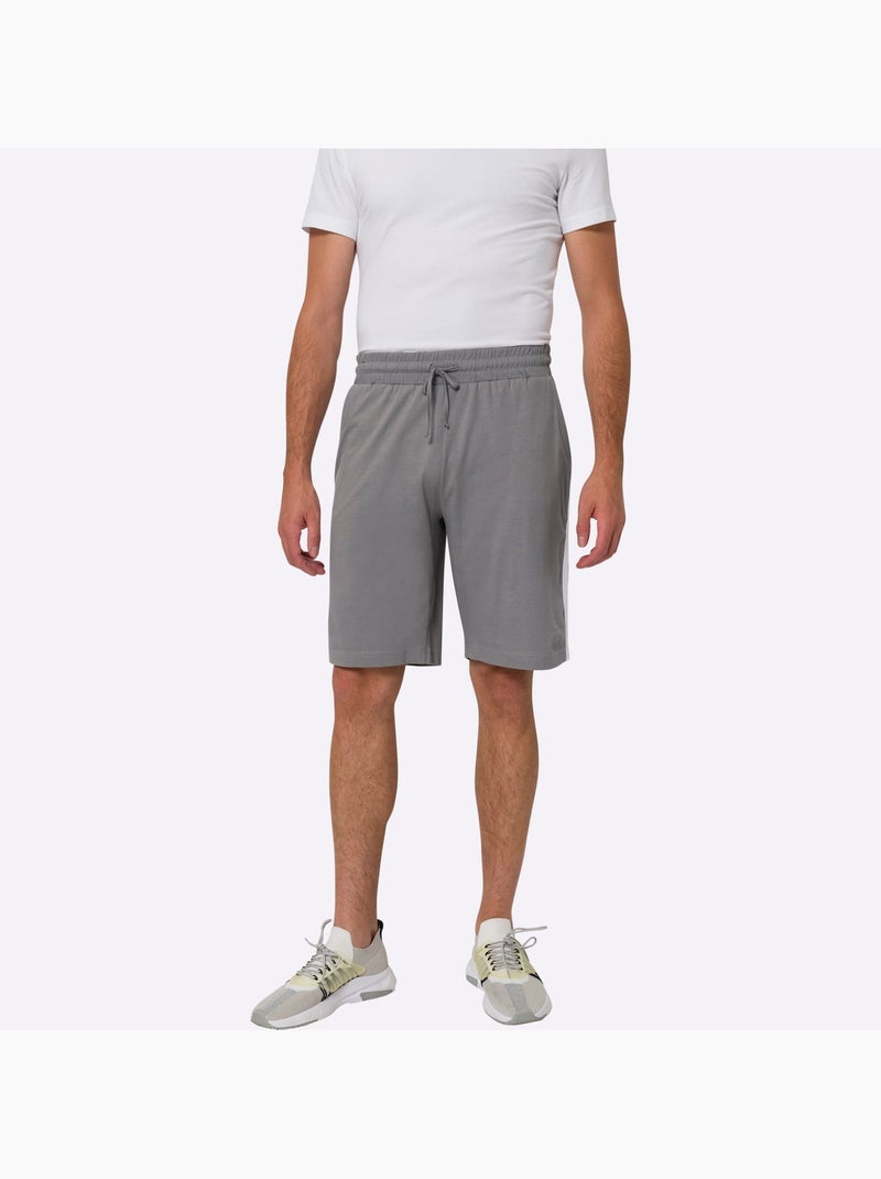 Lot de 2  - Short De Loisirs  - Taille Standard - Moda Vilona Noir Gris - Kiabi
