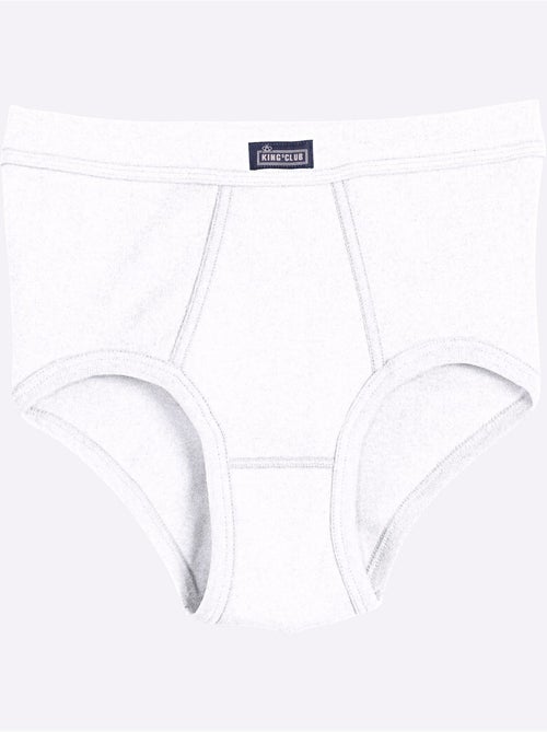 Lot de 2  - slip côtes fines - taille standard - witt - Kiabi