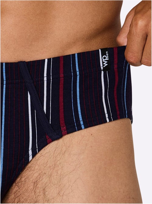 Lot de 2 - Slip Côtes Fines - Taille Standard - Witt - Kiabi Lot de 2 - Slip Côtes Fines - Taille Standard - Witt - Kiabi