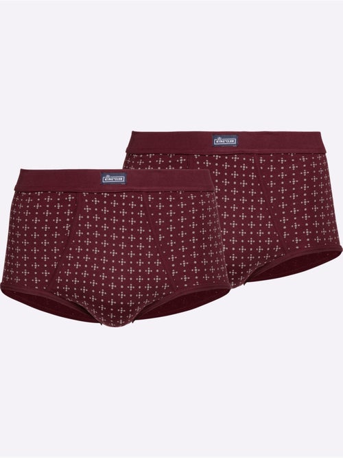 Lot de 2 - Slip Côtes Fines - Taille Standard - Witt - Kiabi Lot de 2 - Slip Côtes Fines - Taille Standard - Witt - Kiabi