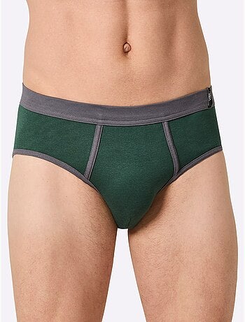 Lot de 2 - slip côtes fines - taille standard - witt