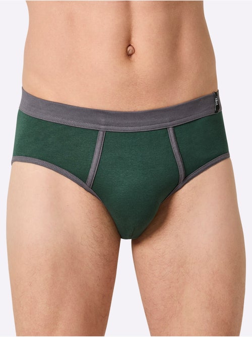 Lot de 2 - slip côtes fines - taille standard - witt - Kiabi Lot de 2 - slip côtes fines - taille standard - witt - Kiabi