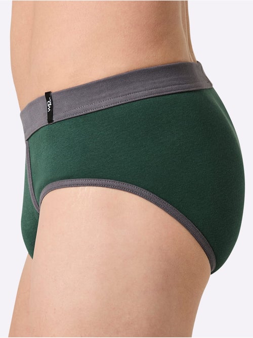 Lot de 2 - slip côtes fines - taille standard - witt - Kiabi Lot de 2 - slip côtes fines - taille standard - witt - Kiabi
