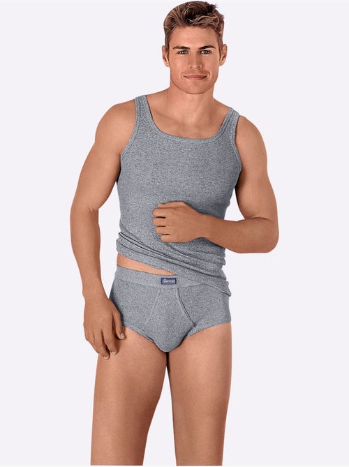 Lot de 2  - Slip Côtes Fines - Taille Standard - Witt - Kiabi