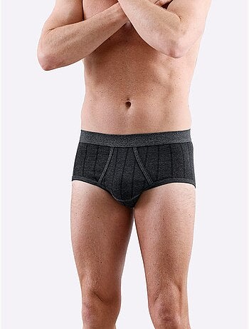 Lot de 2 - slip côtes fines - taille standard - witt