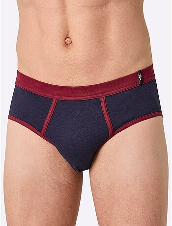 Lot de 2 - slip côtes fines - taille standard - witt