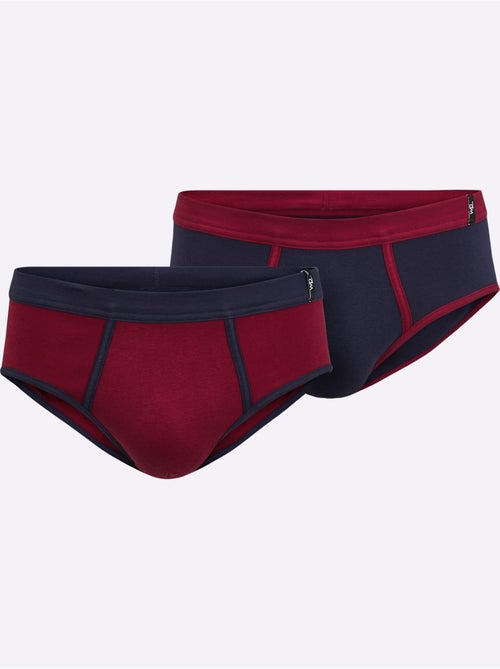 Lot de 2 - slip côtes fines - taille standard - witt - Kiabi Lot de 2 - slip côtes fines - taille standard - witt - Kiabi