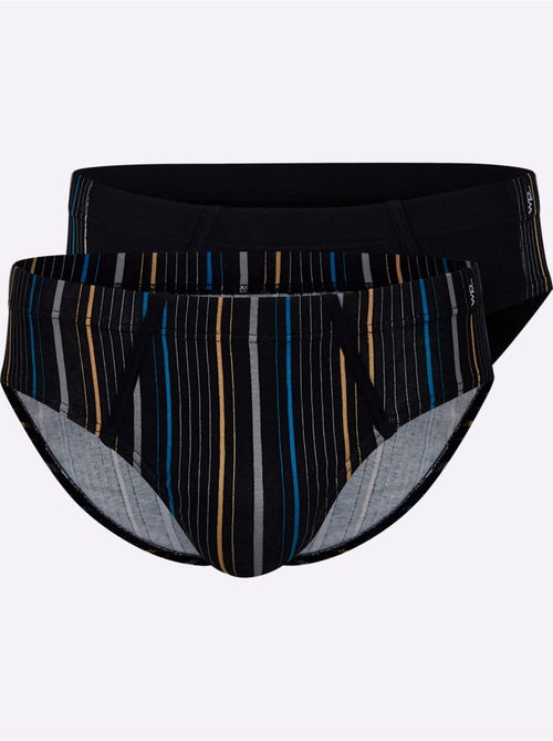 Lot de 2  - Slip Côtes Fines - Taille Standard - Witt - Kiabi