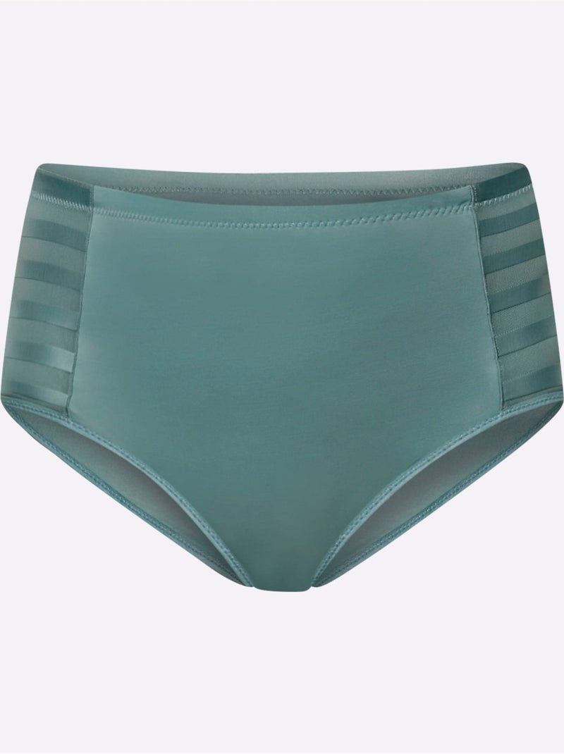 Lot de 2  - slip formant - taille standard - witt Vert jade - Kiabi