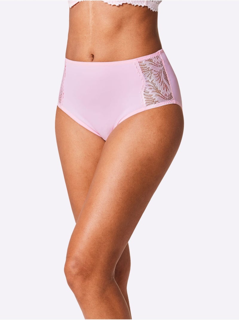 Lot de 2  - Slip Gainant - Taille Standard - Witt Rose clair - Kiabi
