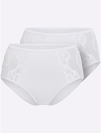 Lot de 2 - Slip Gainant Jersey Fin - Taille Standard - Witt