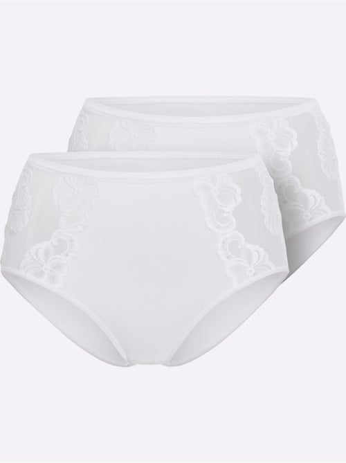 Lot de 2 - Slip Gainant Jersey Fin - Taille Standard - Witt - Kiabi Lot de 2 - Slip Gainant Jersey Fin - Taille Standard - Witt - Kiabi
