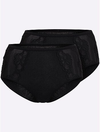 Lot de 2 - Slip Gainant Jersey Fin - Taille Standard - Witt