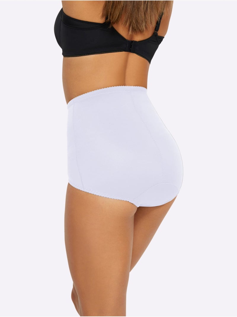 Lot de 2  - Slip Gainant Jusqu'à La T. 115 - Taille Standard - Witt Blanc - Kiabi