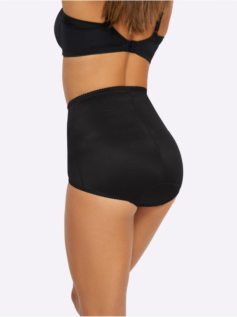 Lot de 2  - Slip Gainant Jusqu'à La T. 115 - Taille Standard - Witt Noir - Kiabi