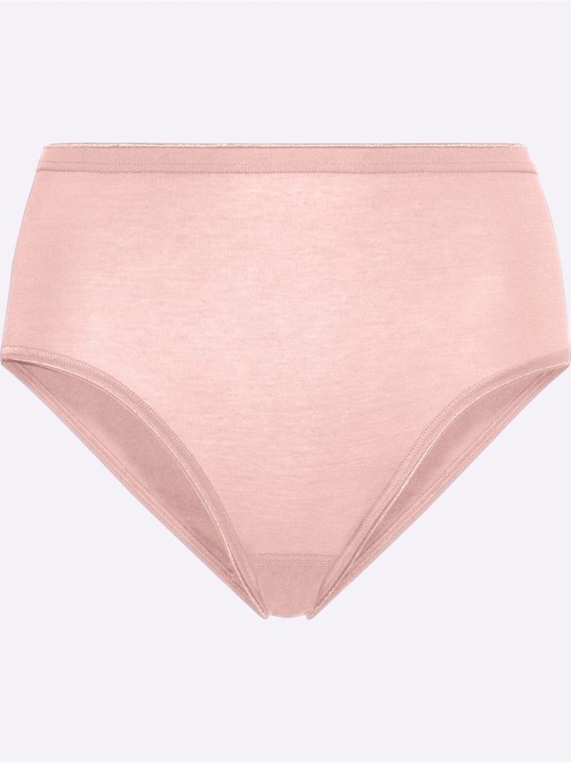 Lot de 2  - Slip Jersey Fin - Taille Standard - Witt Abricot - Kiabi