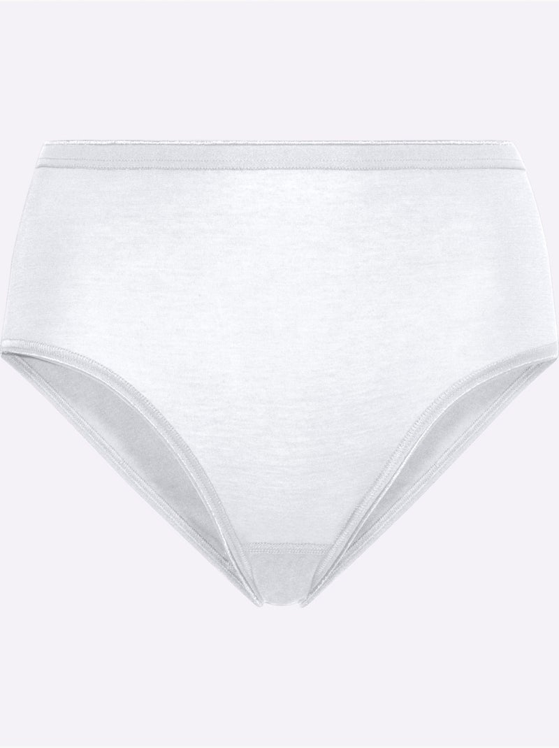 Lot de 2  - Slip Jersey Fin - Taille Standard - Witt Blanc - Kiabi