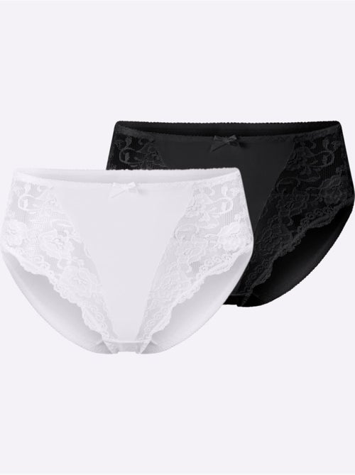 Lot de 2  - Slip Jersey Fin - Taille Standard - Witt - Kiabi