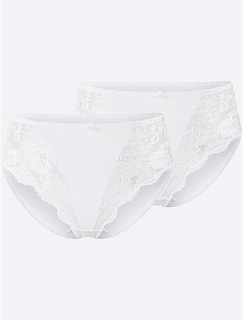 Lot de 2 - Slip Jersey Fin - Taille Standard - Witt