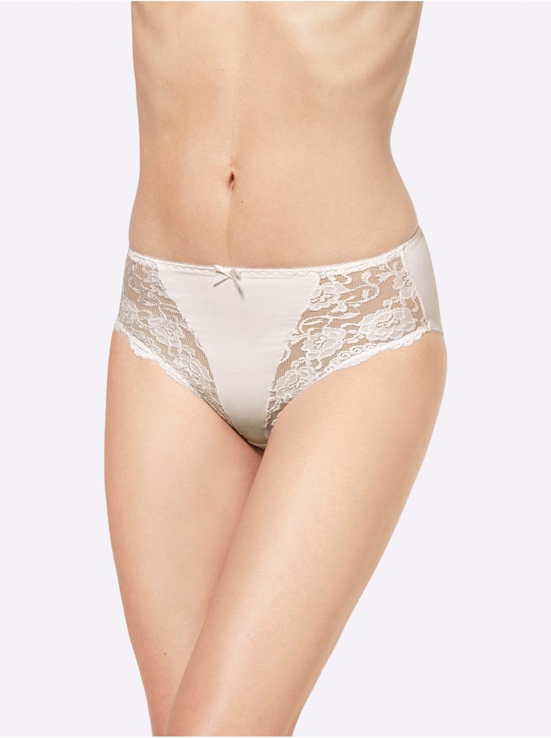 Lot de 2  - Slip Jersey Fin - Taille Standard - Witt Poudre - Kiabi