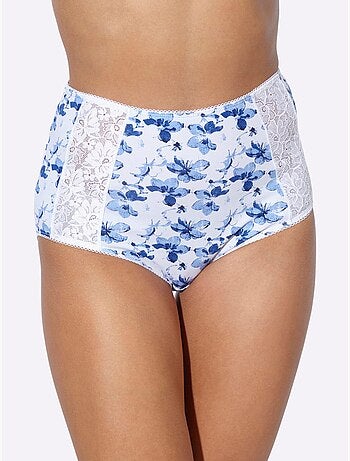 Lot de 2 - Slip Taille Haute - Taille Standard - Moda Vilona