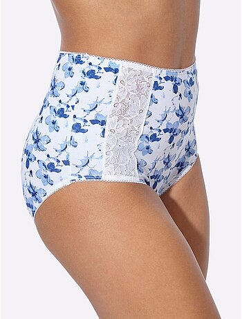 Lot de 2 - Slip Taille Haute - Taille Standard - Moda Vilona
