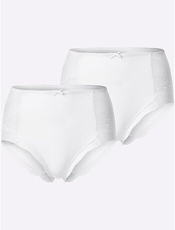 Lot de 2 - Slip Taille Haute - Taille Standard - Witt