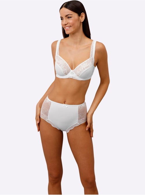 Lot de 2  - Slip Taille Haute - Taille Standard - Witt - Kiabi