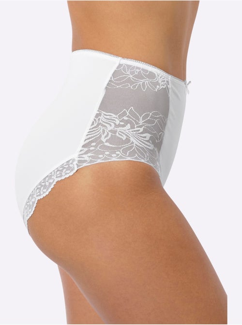 Lot de 2  - Slip Taille Haute - Taille Standard - Witt - Kiabi