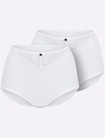 Lot de 2 - Slip Taille Haute - Taille Standard - Witt