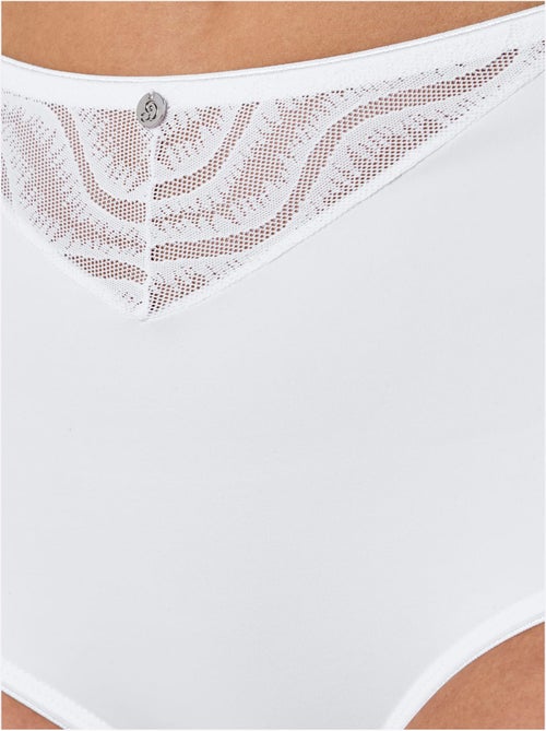 Lot de 2  - Slip Taille Haute - Taille Standard - Witt - Kiabi