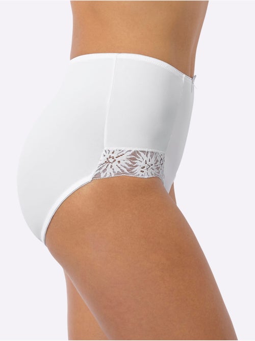 Lot de 2  - Slip Taille Haute - Taille Standard - Witt - Kiabi