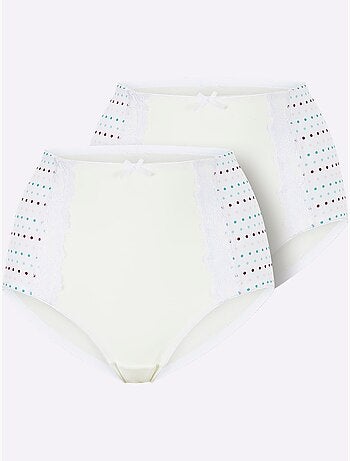 Lot de 2 - Slip Taille Haute - Taille Standard - Witt