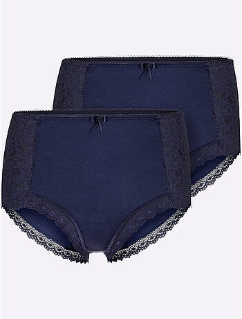 Lot de 2 - Slip Taille Haute - Taille Standard - Witt