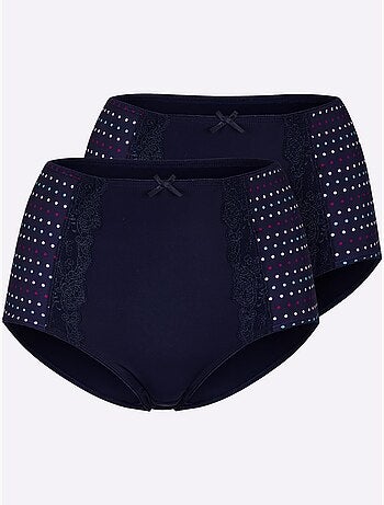 Lot de 2 - Slip Taille Haute - Taille Standard - Witt